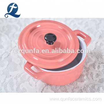 Kitchen Casserole Ceramic Cooking Pot Set With Lid